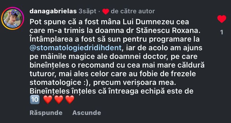 Recenzie Pacient