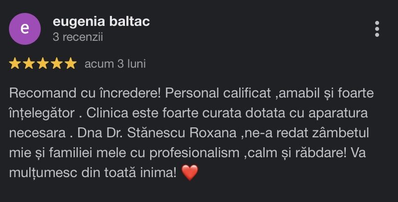Recenzie Pacient