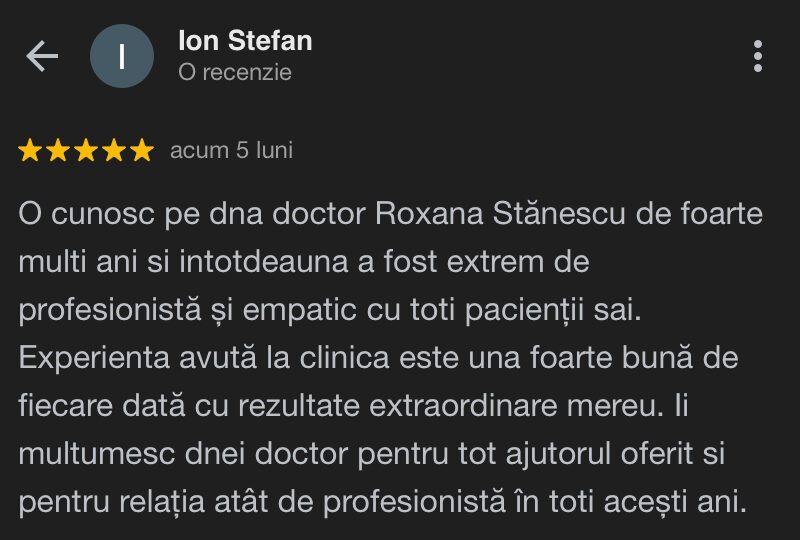 Recenzie Pacient