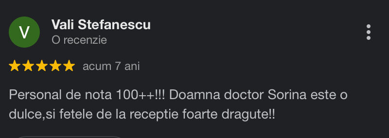 Recenzie Pacient