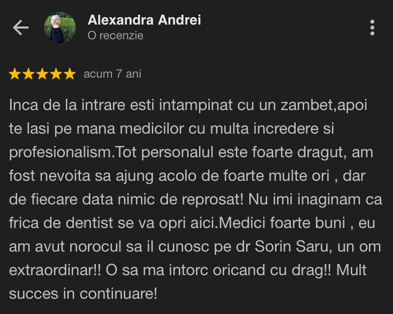 Recenzie Pacient
