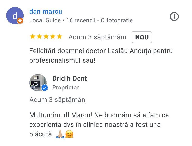 Recenzie Pacient